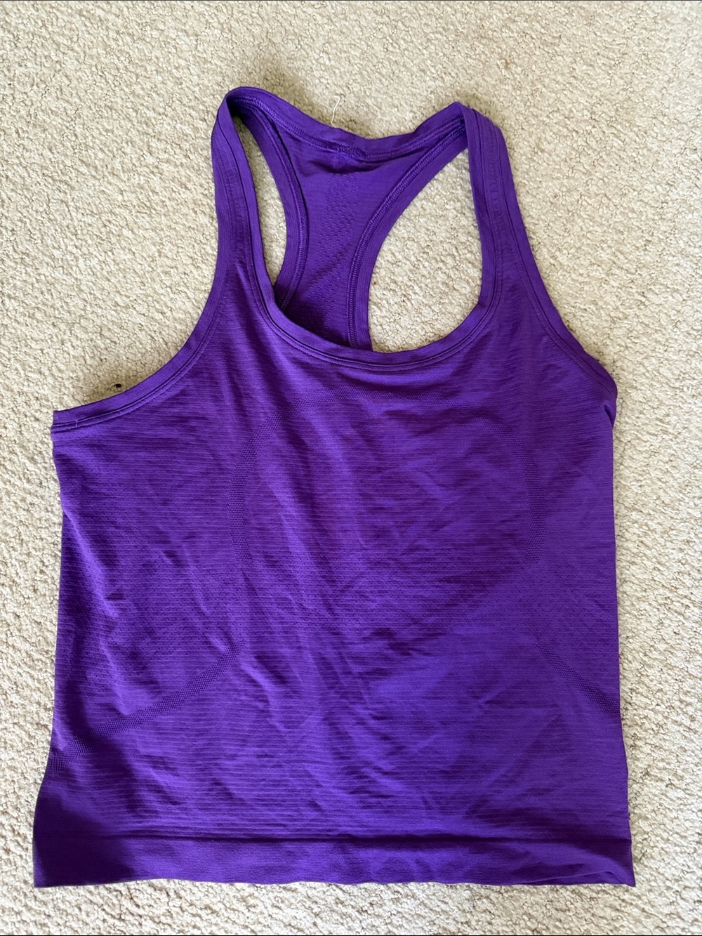 lululemon athletica Purple Racerback Tank
